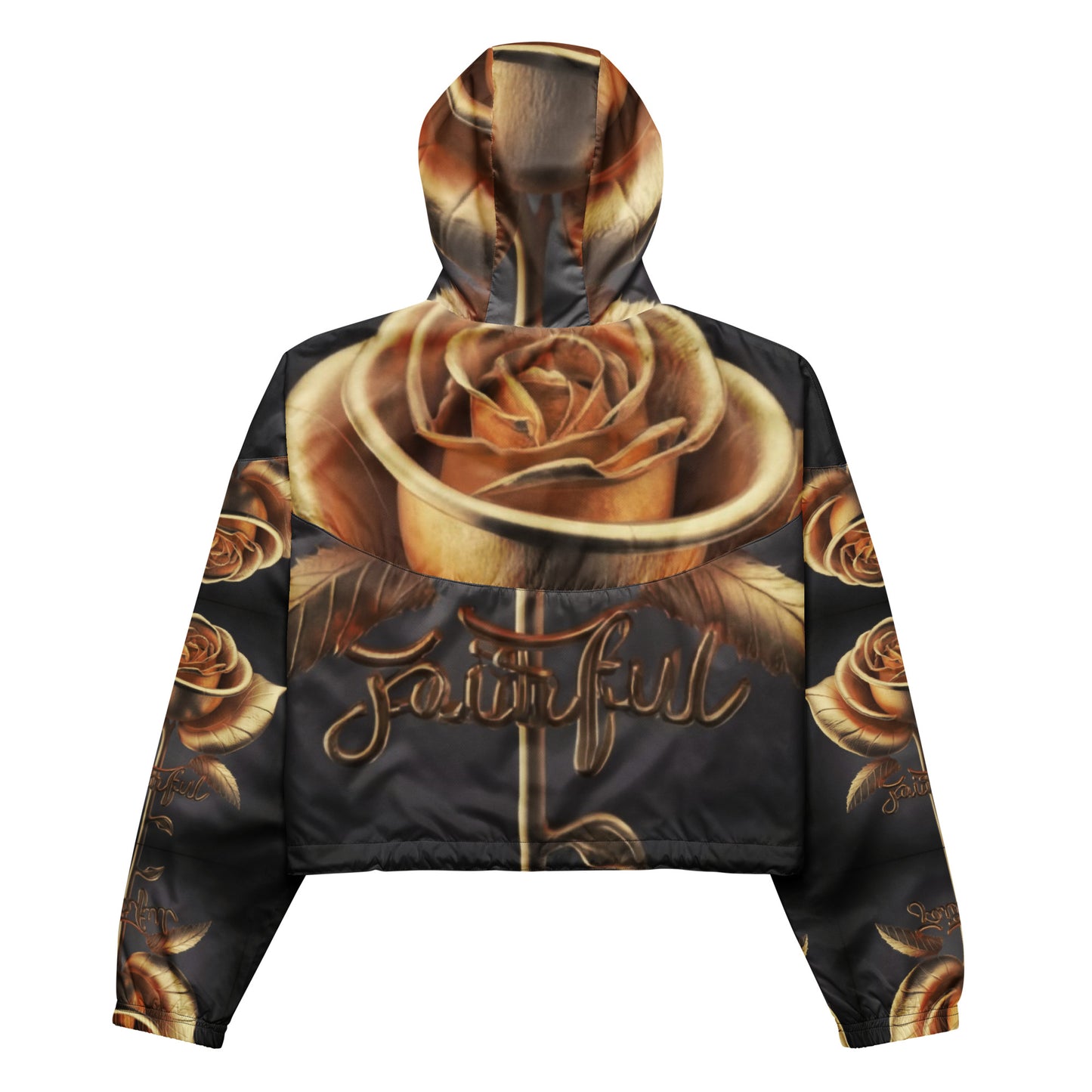 Faithful Rose Women’s cropped windbreaker