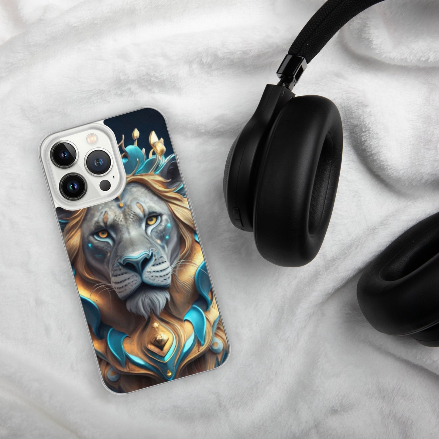 Lion of the Faith Clear Case for iPhone®