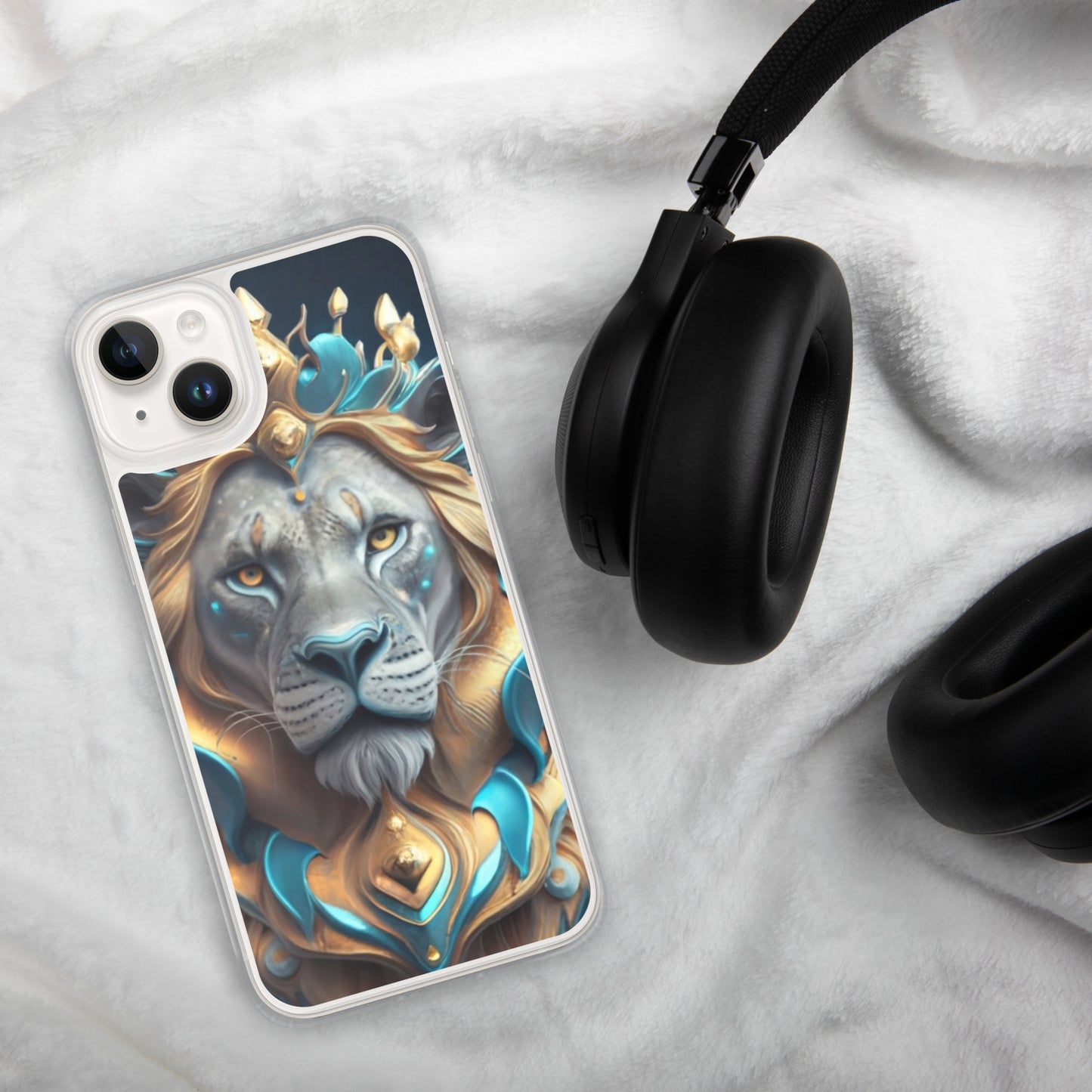 Lion of the Faith Clear Case for iPhone®