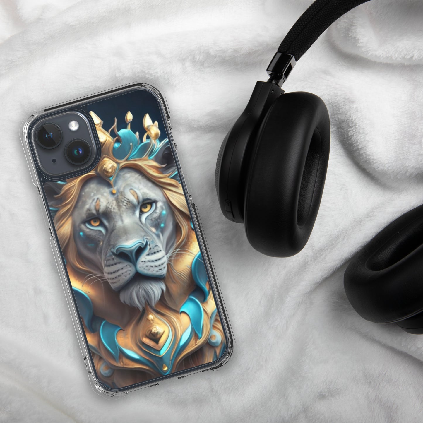 Lion of the Faith Clear Case for iPhone®