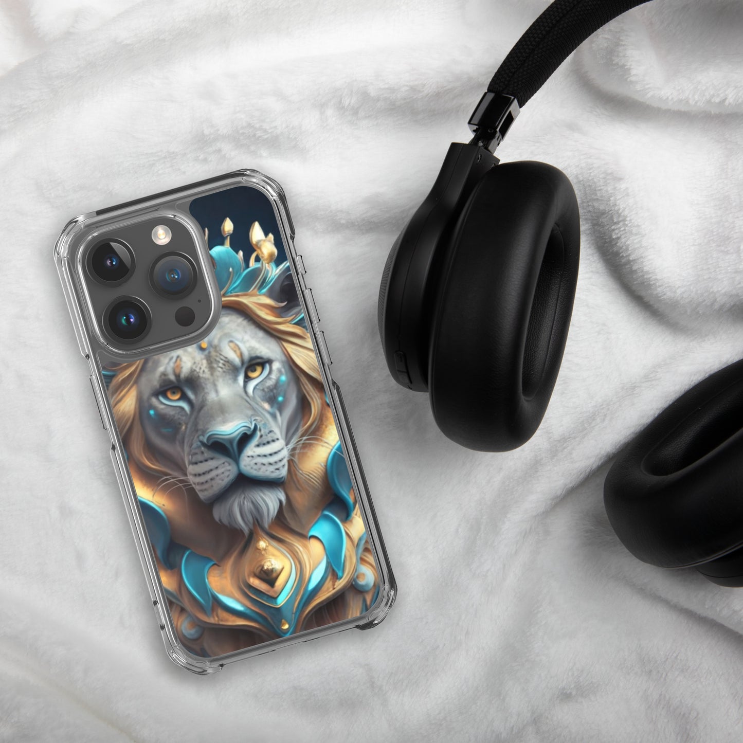 Lion of the Faith Clear Case for iPhone®