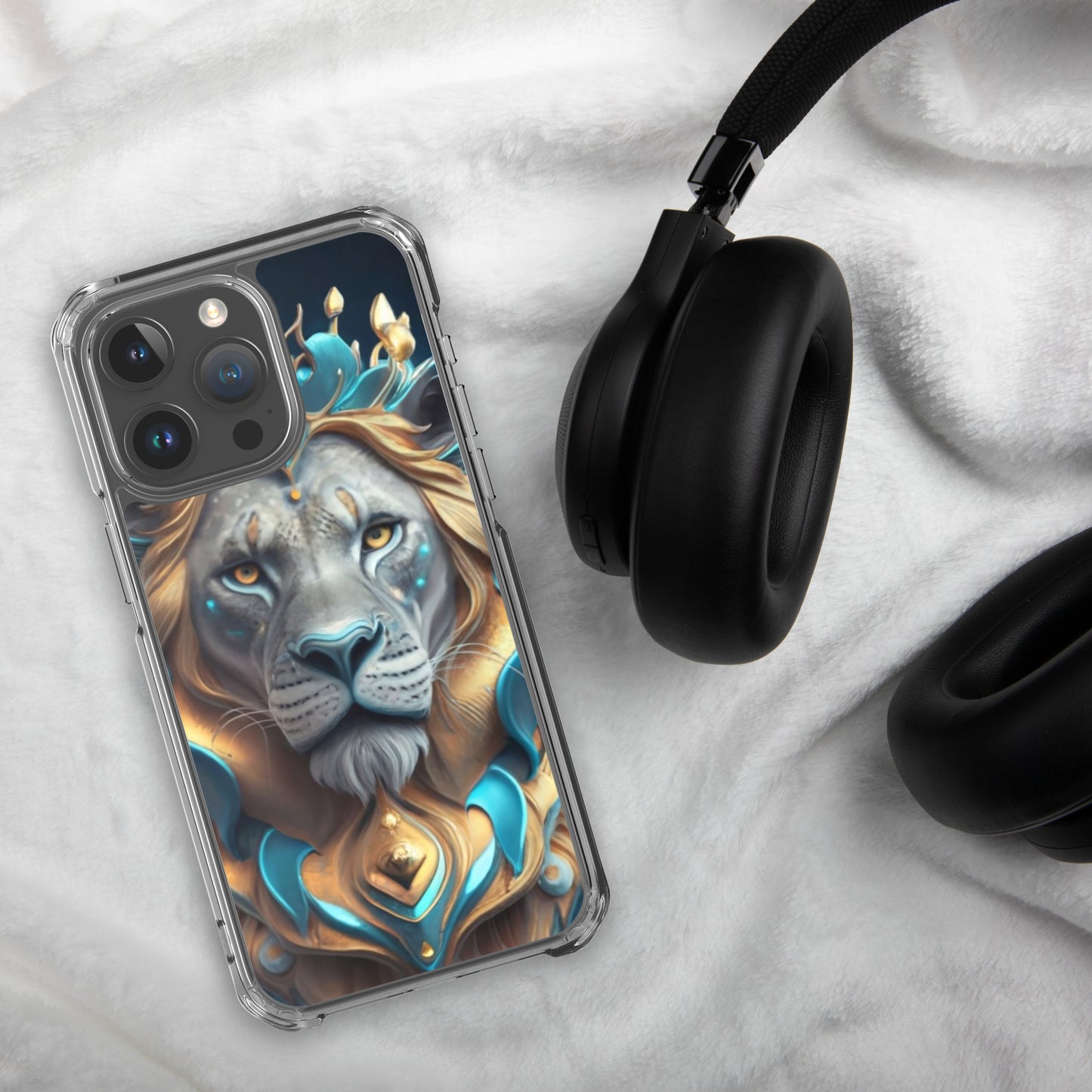 Lion of the Faith Clear Case for iPhone®