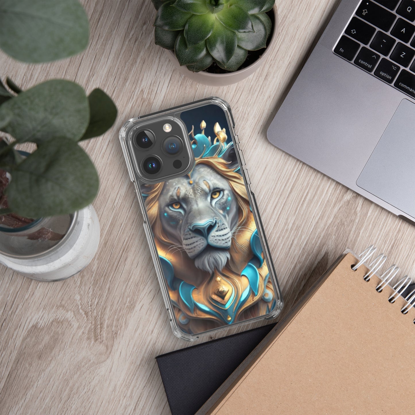 Lion of the Faith Clear Case for iPhone®