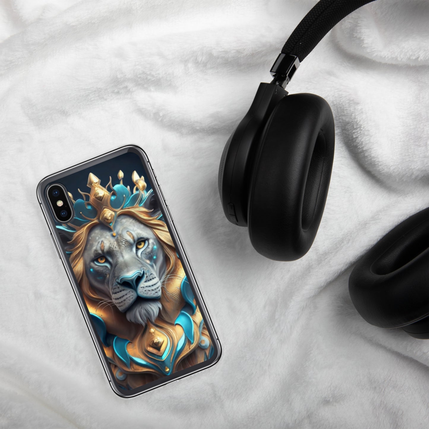 Lion of the Faith Clear Case for iPhone®
