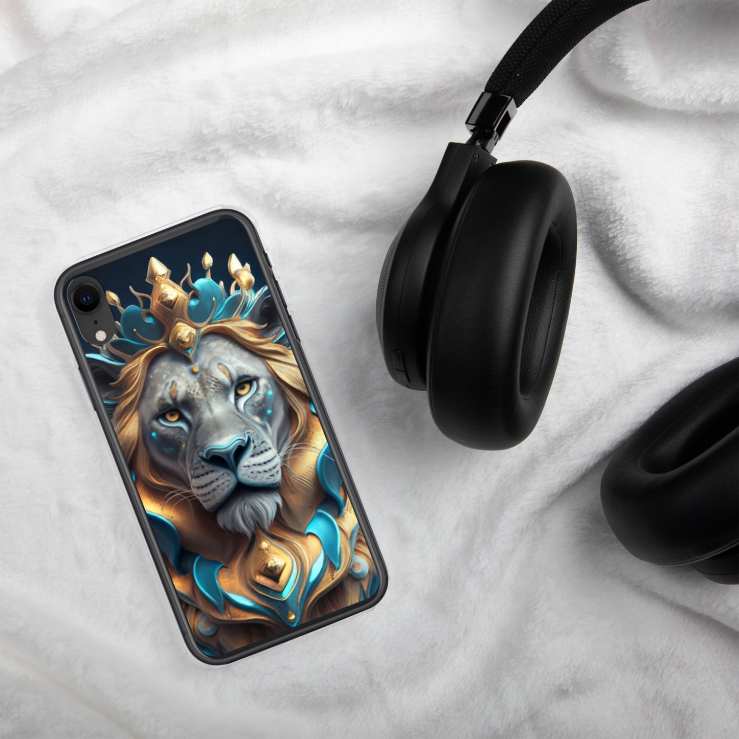 Lion of the Faith Clear Case for iPhone®