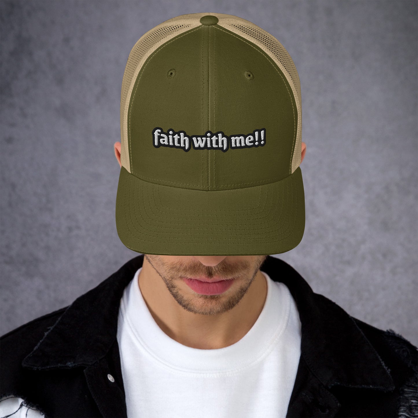 Faith With Me!! Trucker Cap