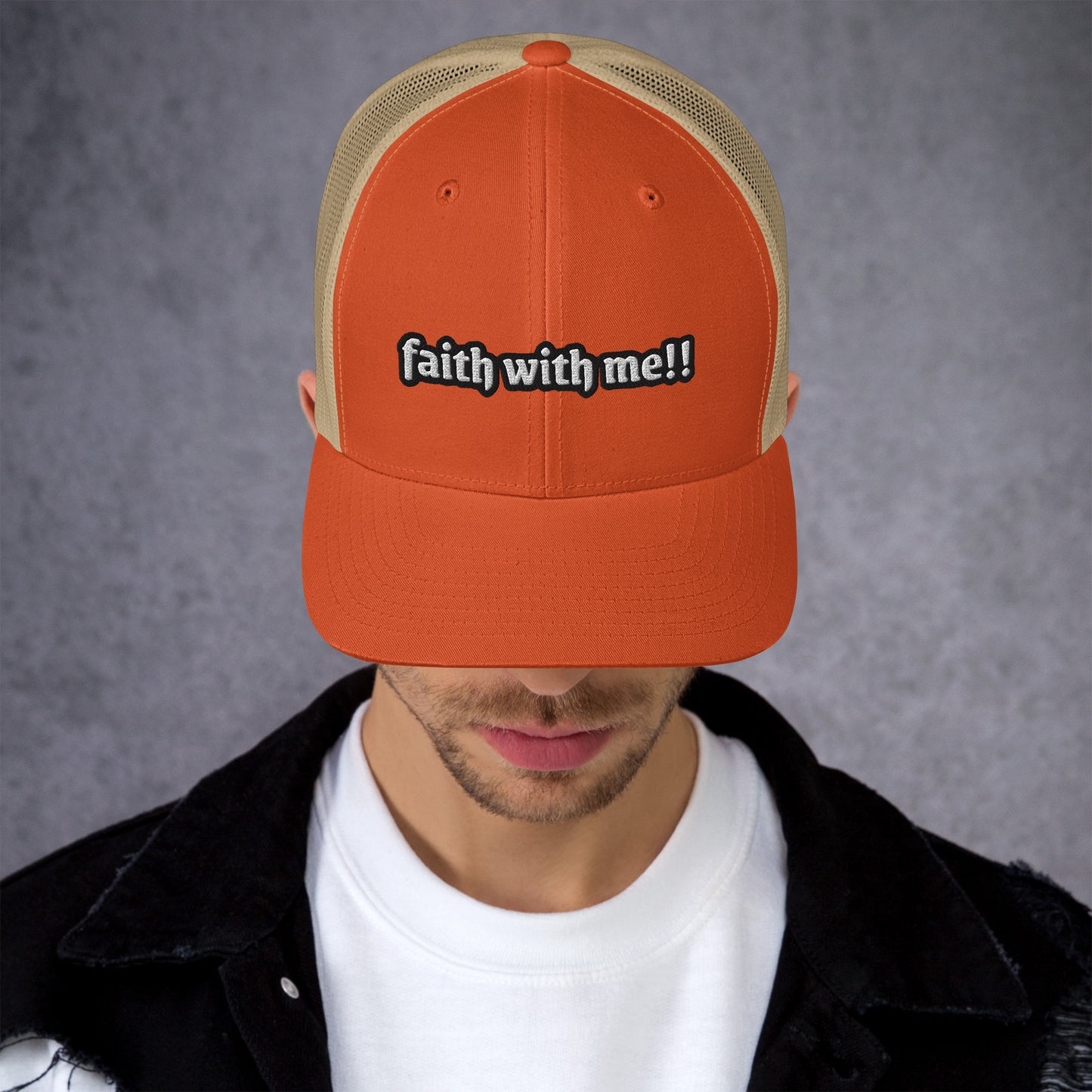 Faith With Me!! Trucker Cap