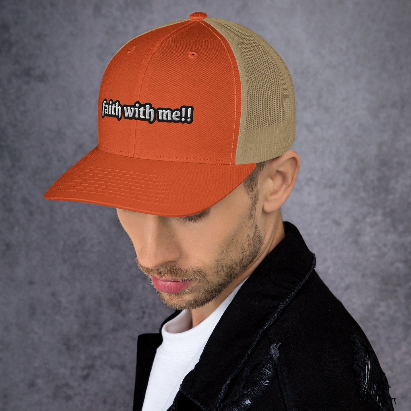 Faith With Me!! Trucker Cap