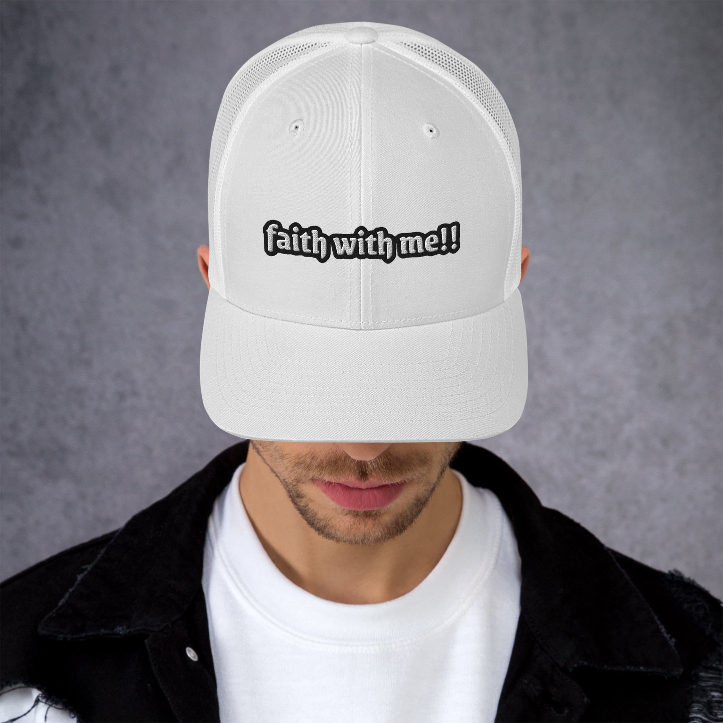 Faith With Me!! Trucker Cap