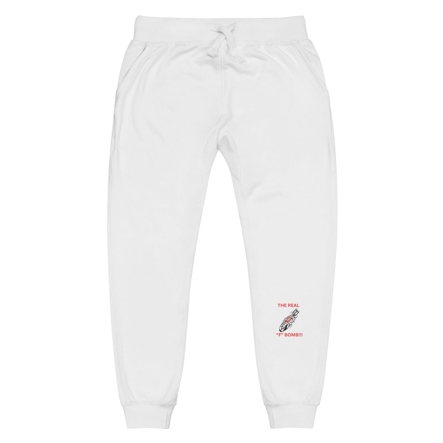 Faith! The Real "F" Bomb Unisex fleece sweatpants